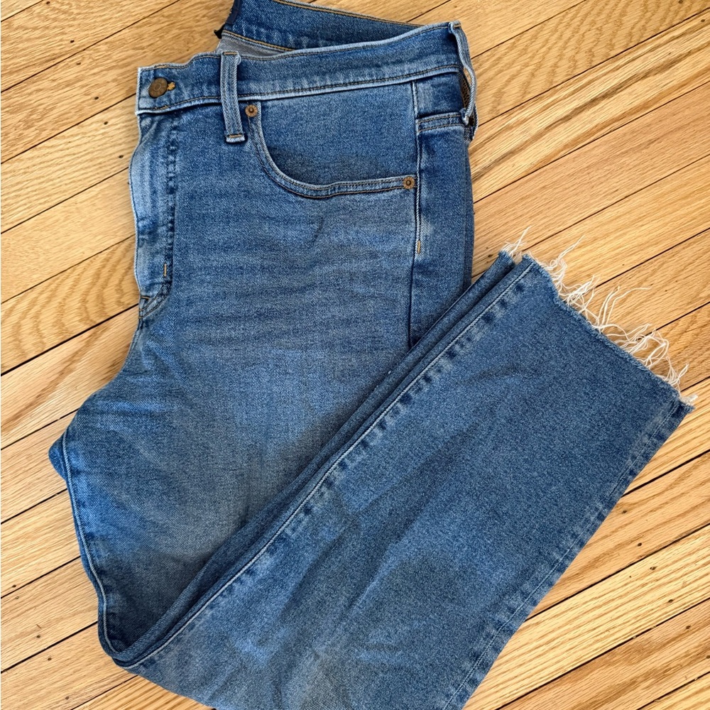 J Crew Essential Straight Jeans